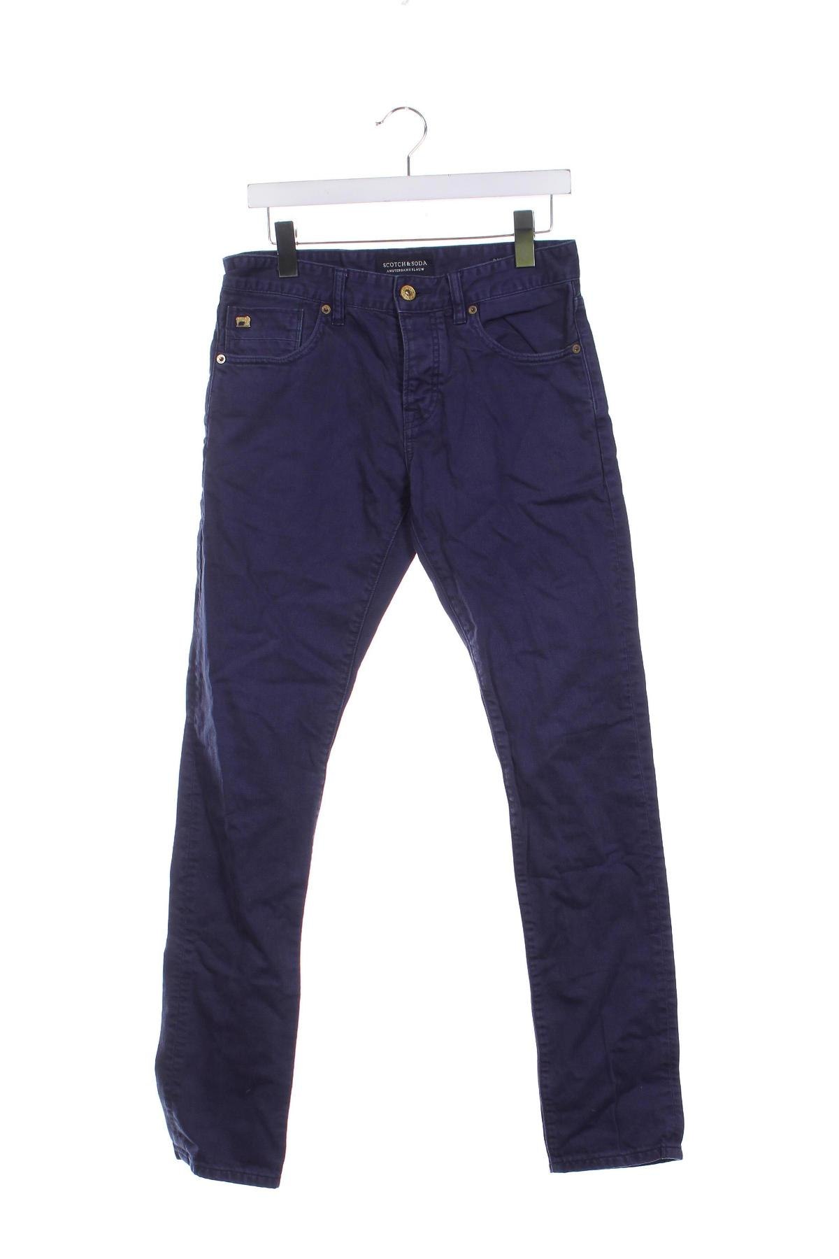 Pantaloni de bărbați Scotch & Soda, Mărime S, Culoare Albastru, Preț 131,99 Lei