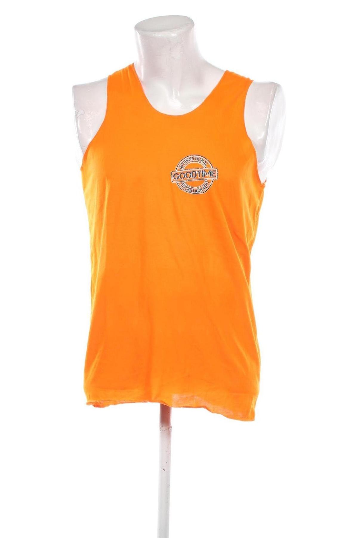 Herren Tanktop, Größe L, Farbe Orange, Preis € 6,49