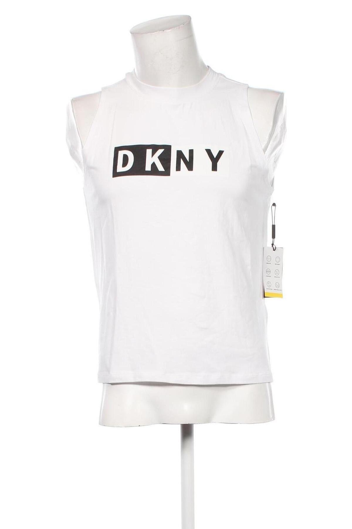 Мъжки потник DKNY, Размер L, Цвят Бял, Цена 68,99 лв.