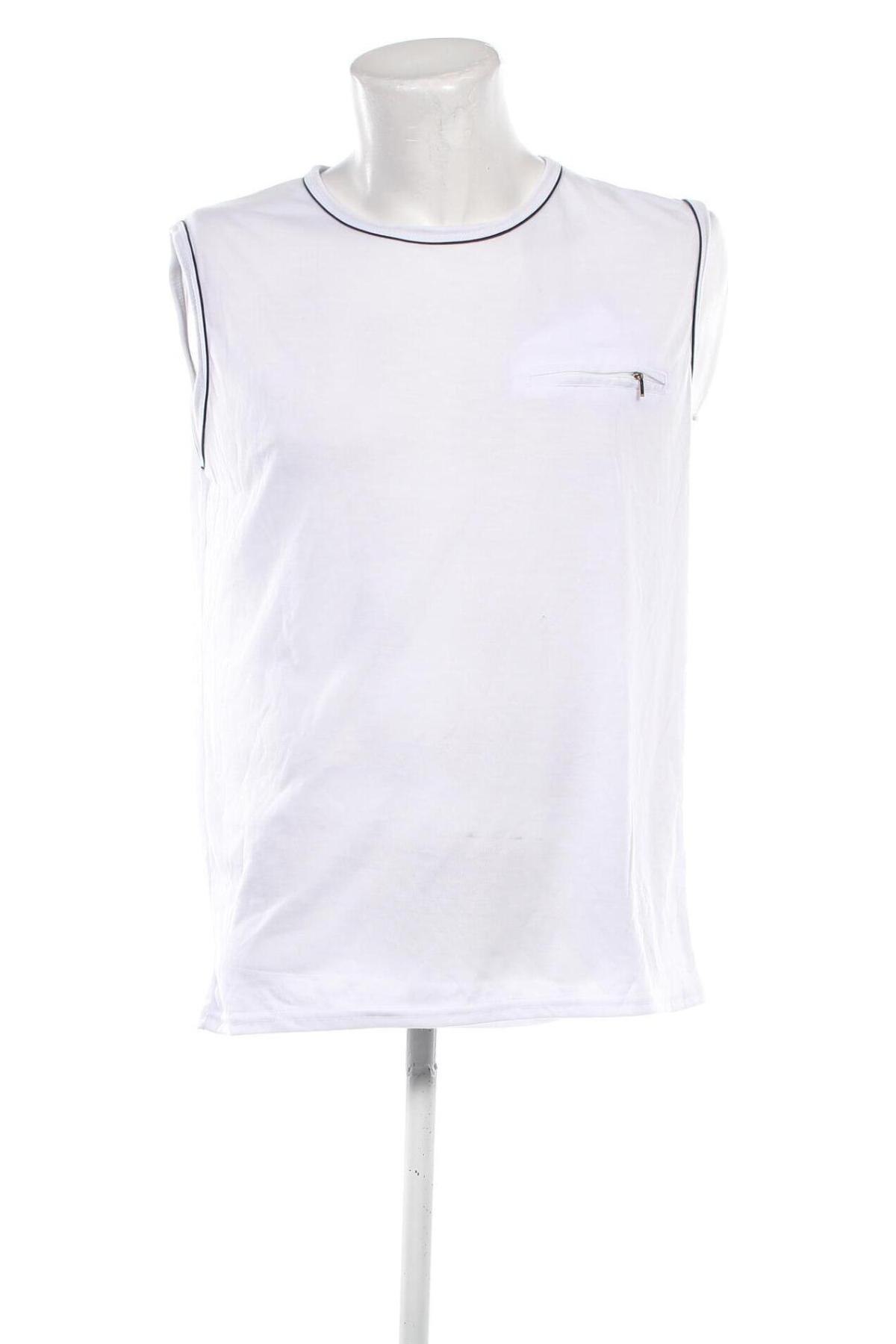 Herren Tanktop Max, Größe XXL, Farbe Weiß, Preis € 7,99