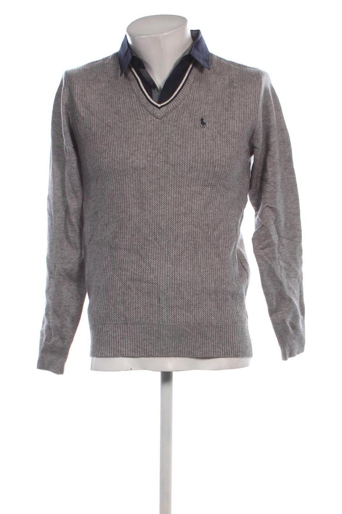 Herrenpullover, Größe M, Farbe Grau, Preis € 5,49