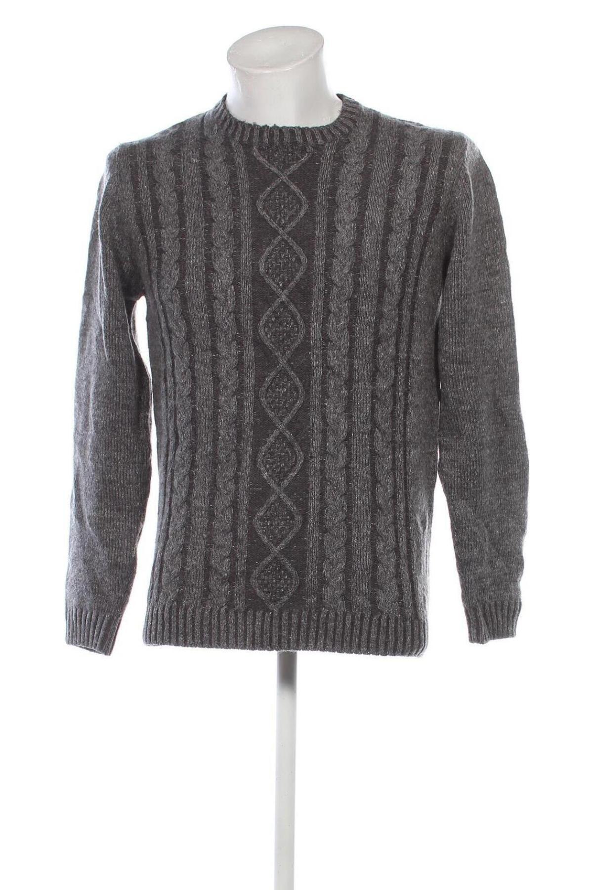 Herrenpullover, Größe L, Farbe Grau, Preis 11,49 €