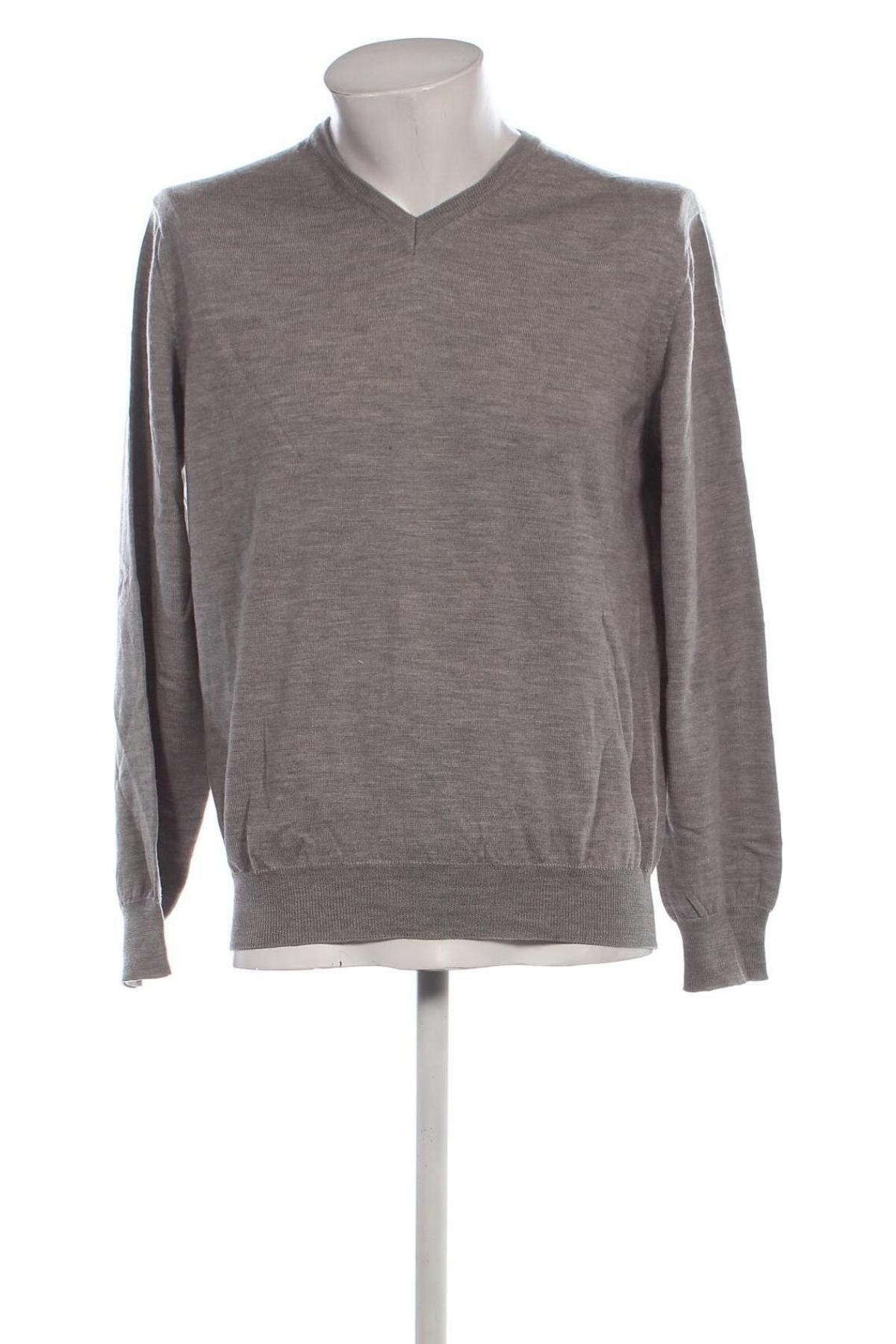 Herrenpullover, Größe L, Farbe Grau, Preis 11,49 €