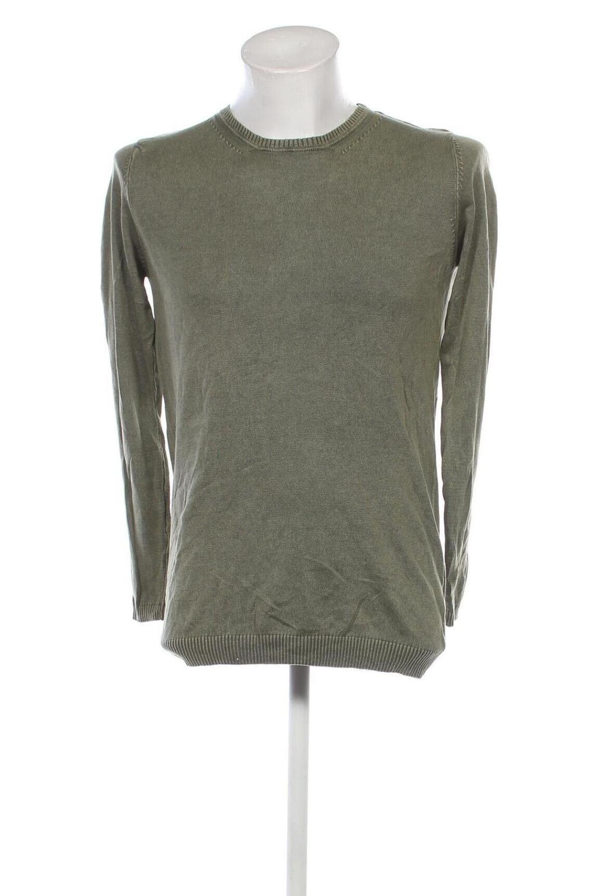 Herrenpullover, Größe M, Farbe Grün, Preis € 11,49