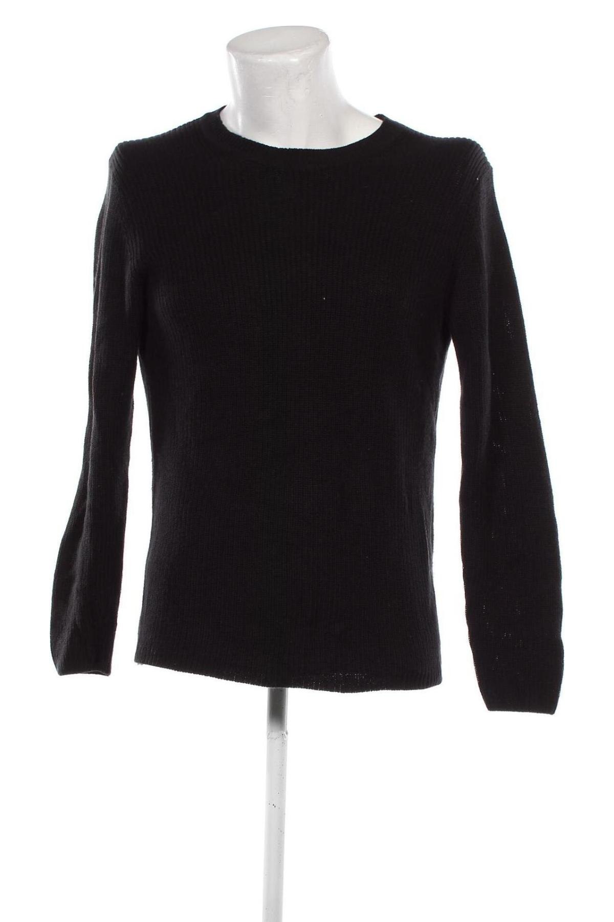 Herrenpullover Bershka, Größe M, Farbe Schwarz, Preis 11,49 €