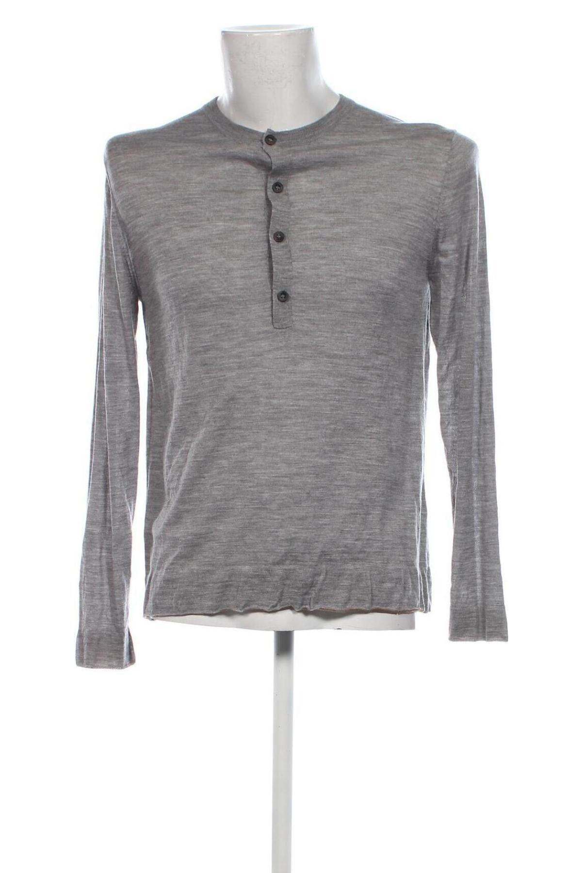 Herrenpullover Daniele Alessandrini, Größe L, Farbe Grau, Preis 101,99 €