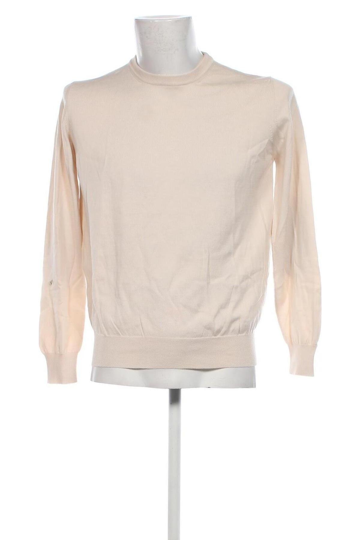 Herrenpullover Della Ciana, Größe M, Farbe Beige, Preis 118,49 €