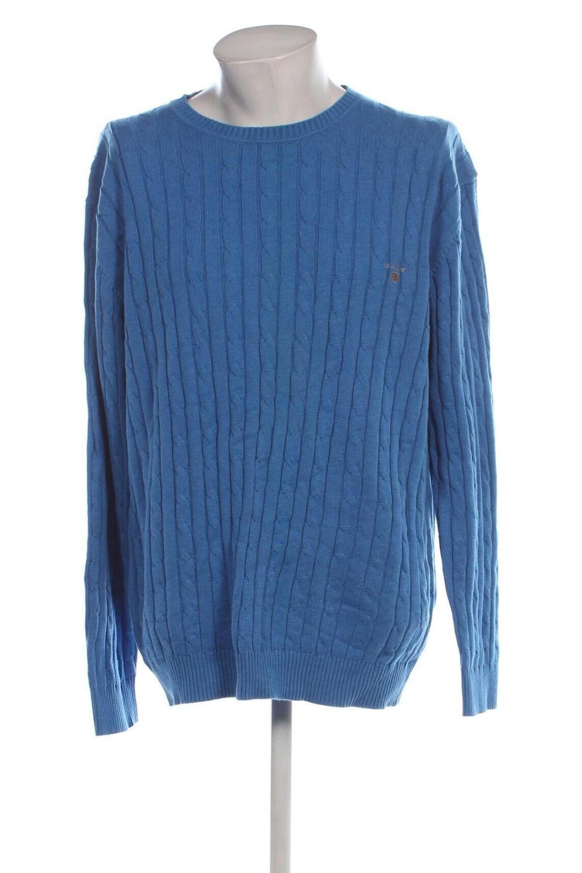 Herrenpullover Gant, Größe 3XL, Farbe Blau, Preis € 71,99