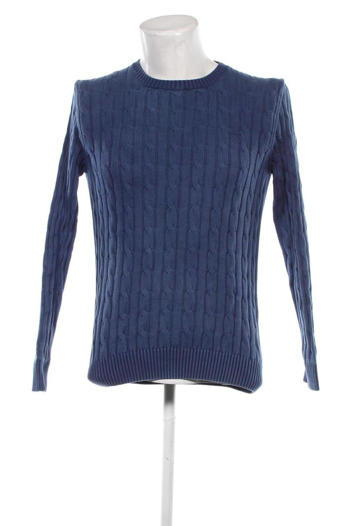 Herrenpullover Gant, Größe M, Farbe Blau, Preis 36,49 €