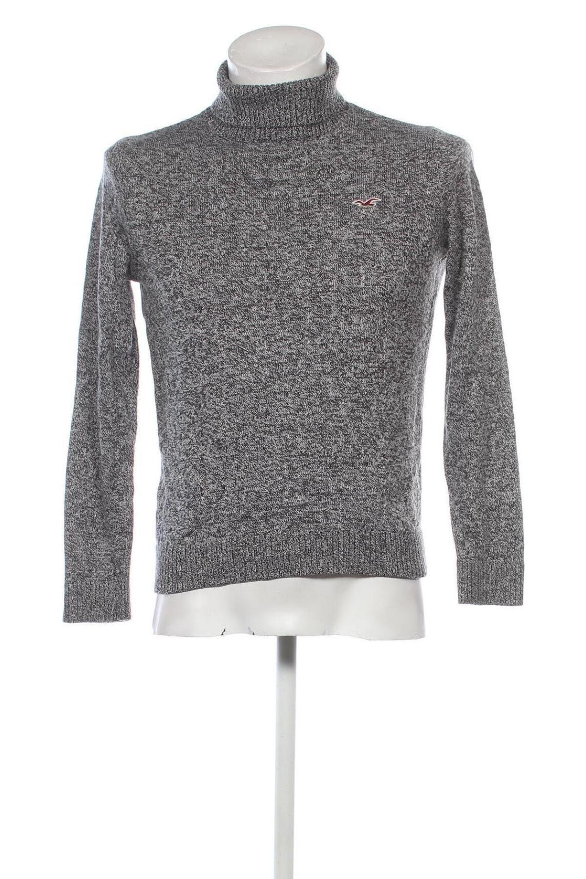 Męski sweter Hollister, Rozmiar S, Kolor Szary, Cena 77,99 zł