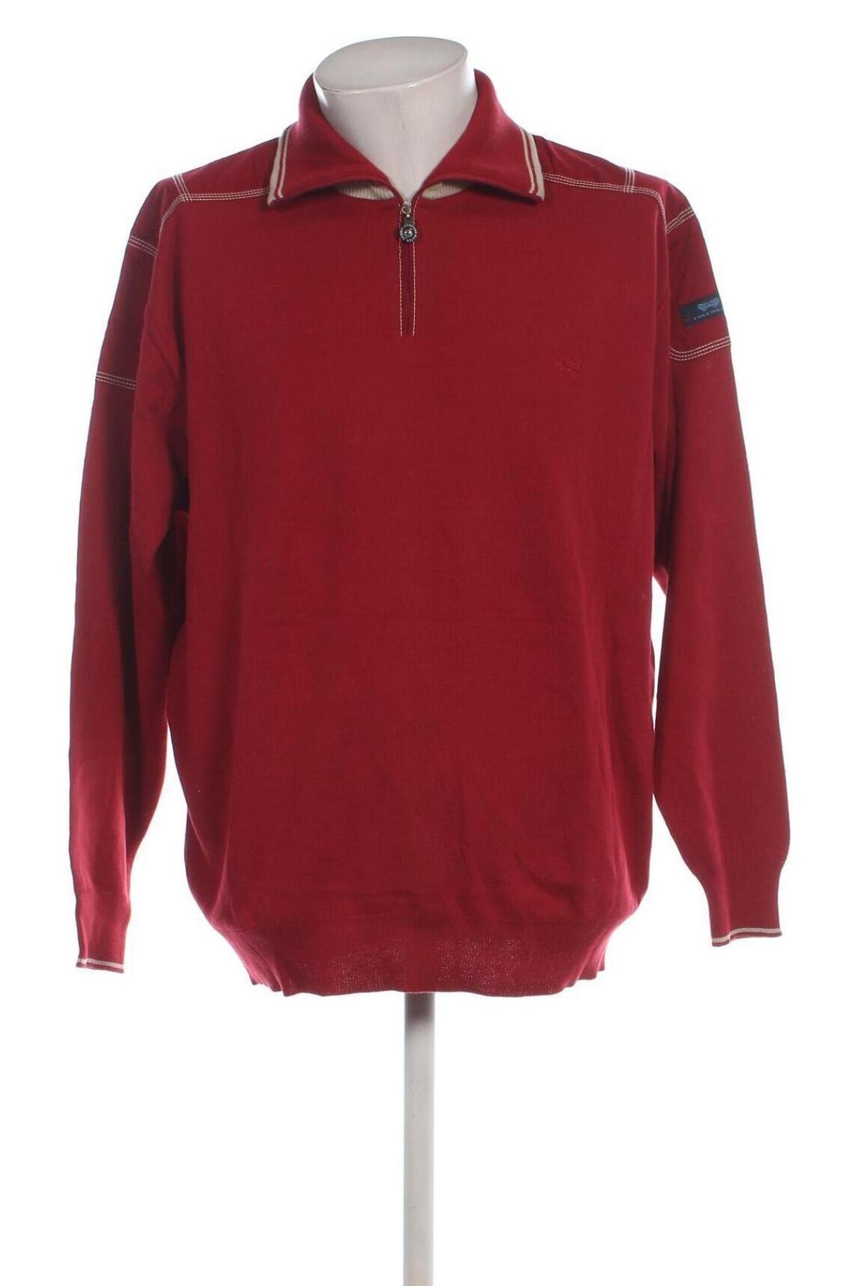 Herrenpullover Il Granchio, Größe M, Farbe Rot, Preis € 26,49