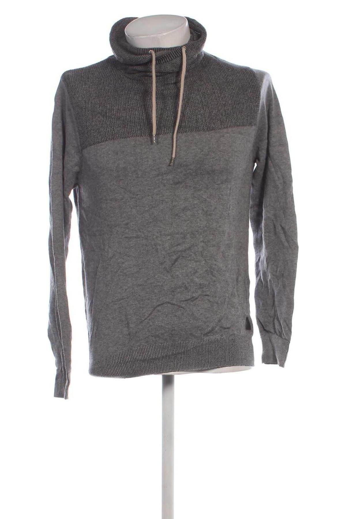 Herrenpullover Jean Pascale, Größe M, Farbe Grau, Preis € 24,99