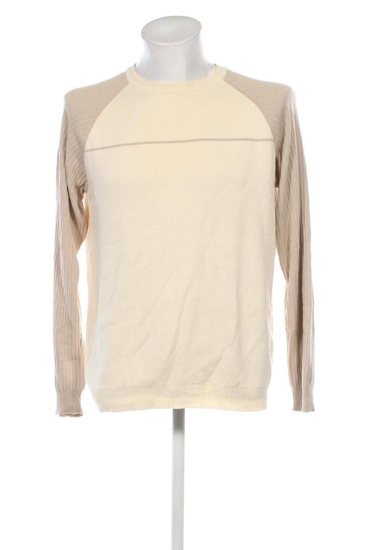 Herrenpullover KappAhl, Größe L, Farbe Beige, Preis 10,99 €