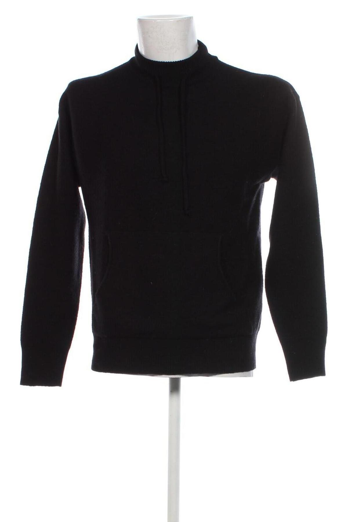 Herrenpullover LUCQUES, Größe S, Farbe Schwarz, Preis 65,49 €