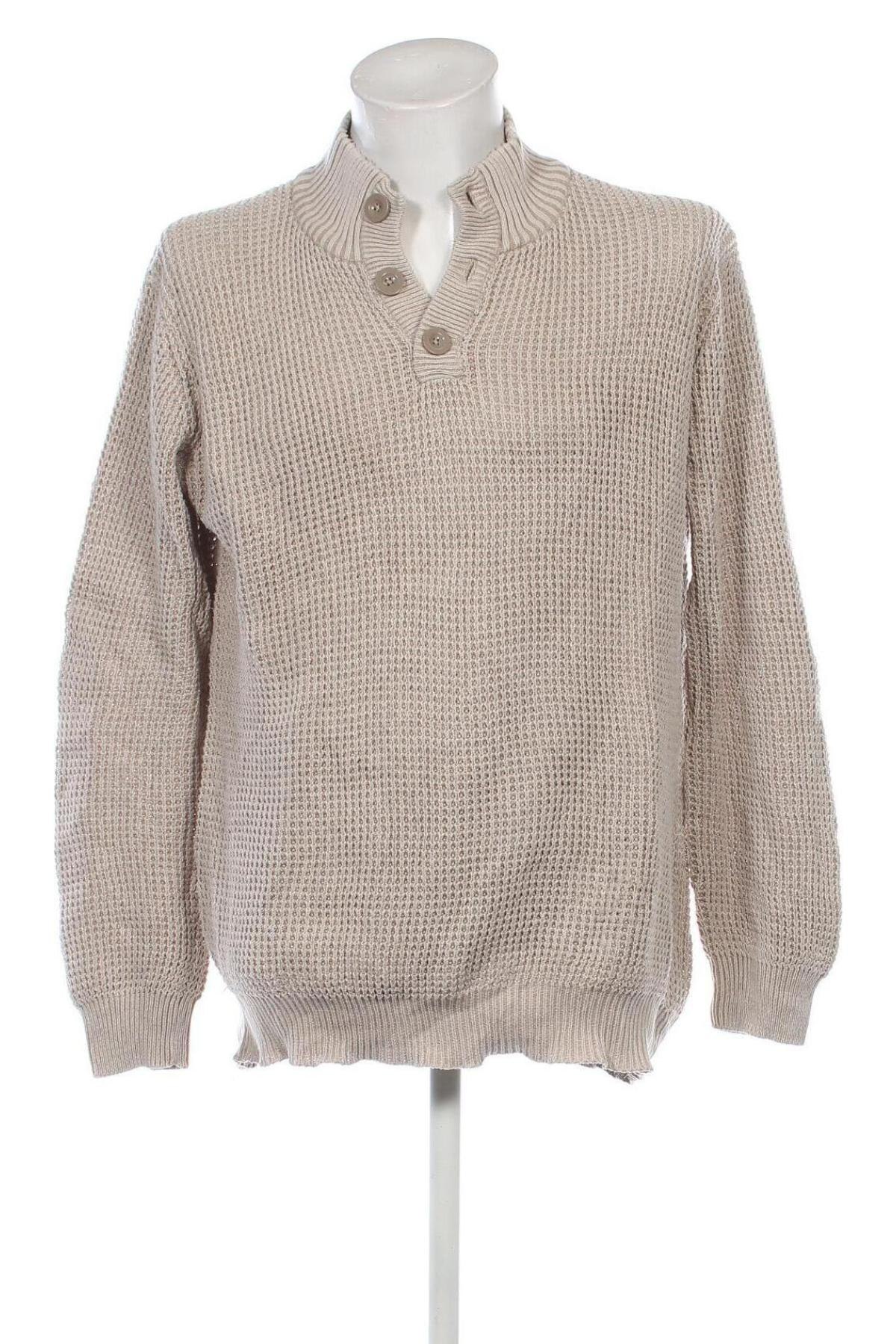 Herrenpullover Livergy, Größe XL, Farbe Beige, Preis 11,49 €