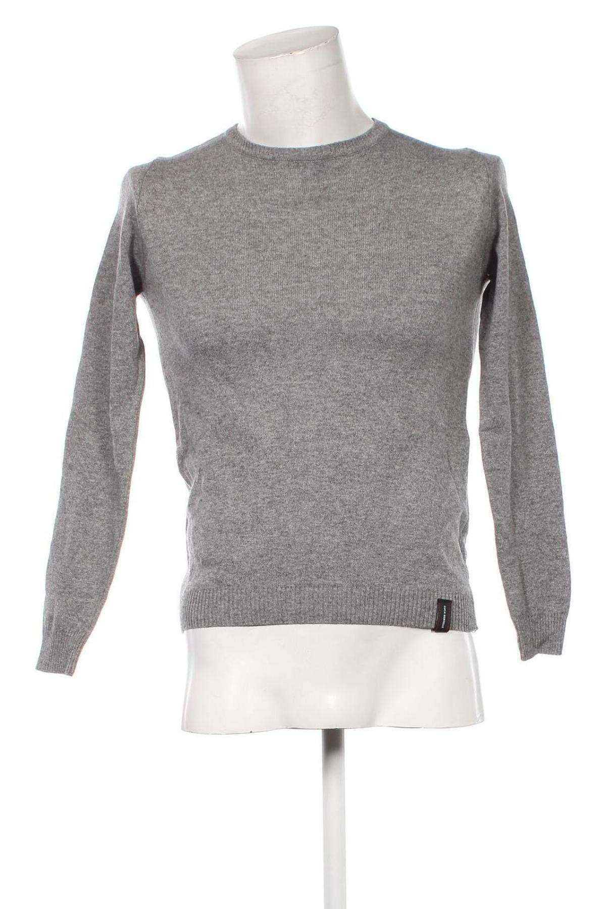 Herrenpullover Luca Bertelli, Größe S, Farbe Grau, Preis 55,49 €