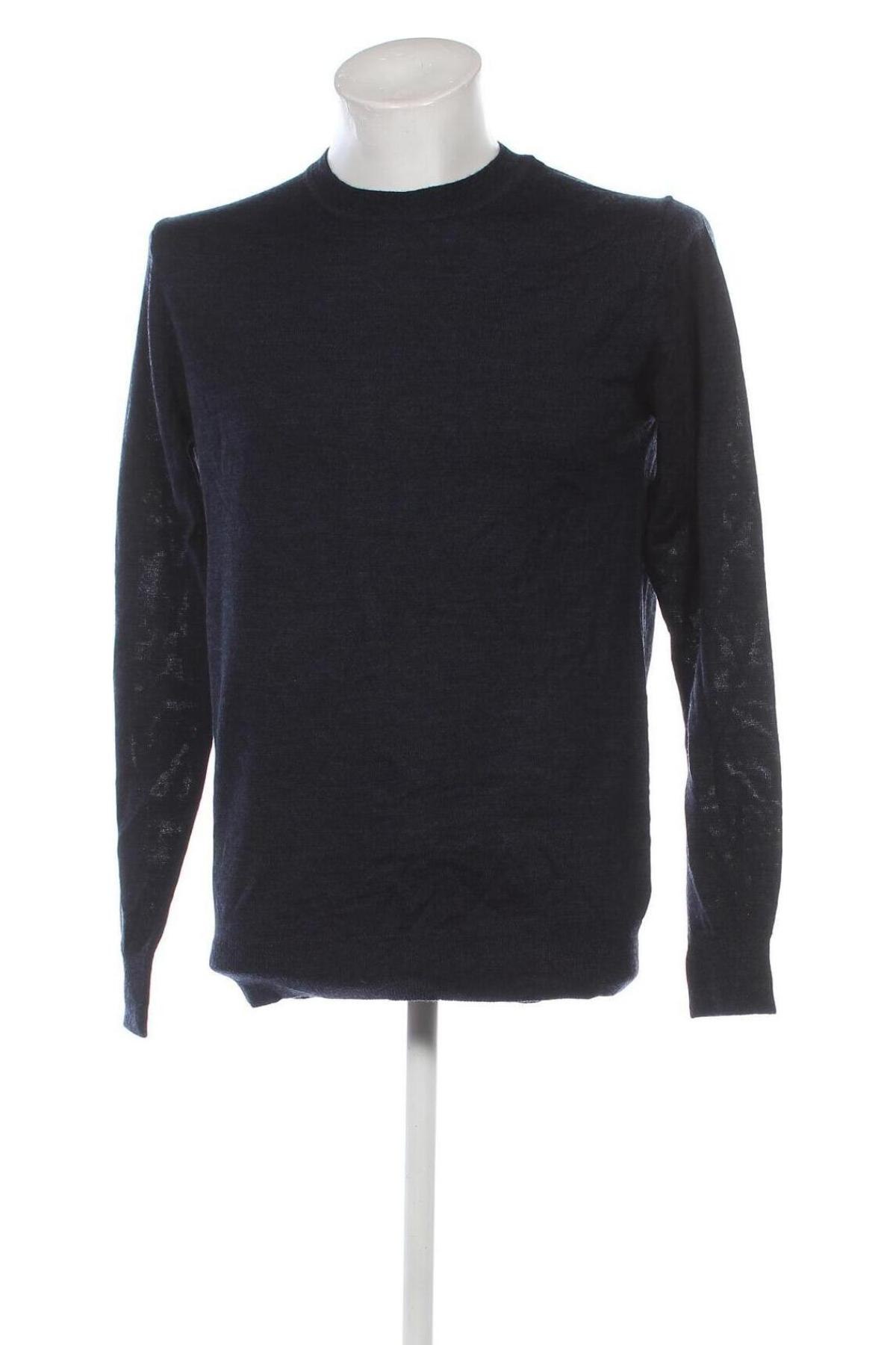 Herrenpullover Mario Conti, Größe M, Farbe Blau, Preis 33,99 €