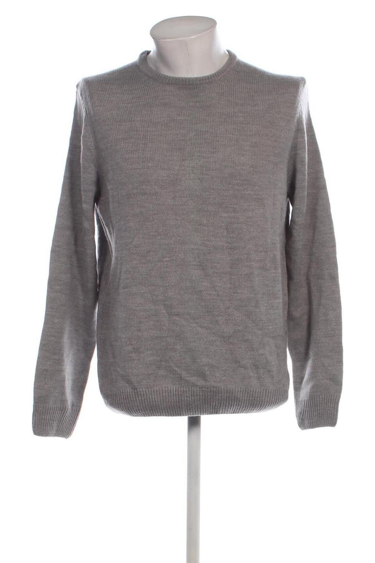 Herrenpullover Oviesse, Größe M, Farbe Grau, Preis 11,49 €