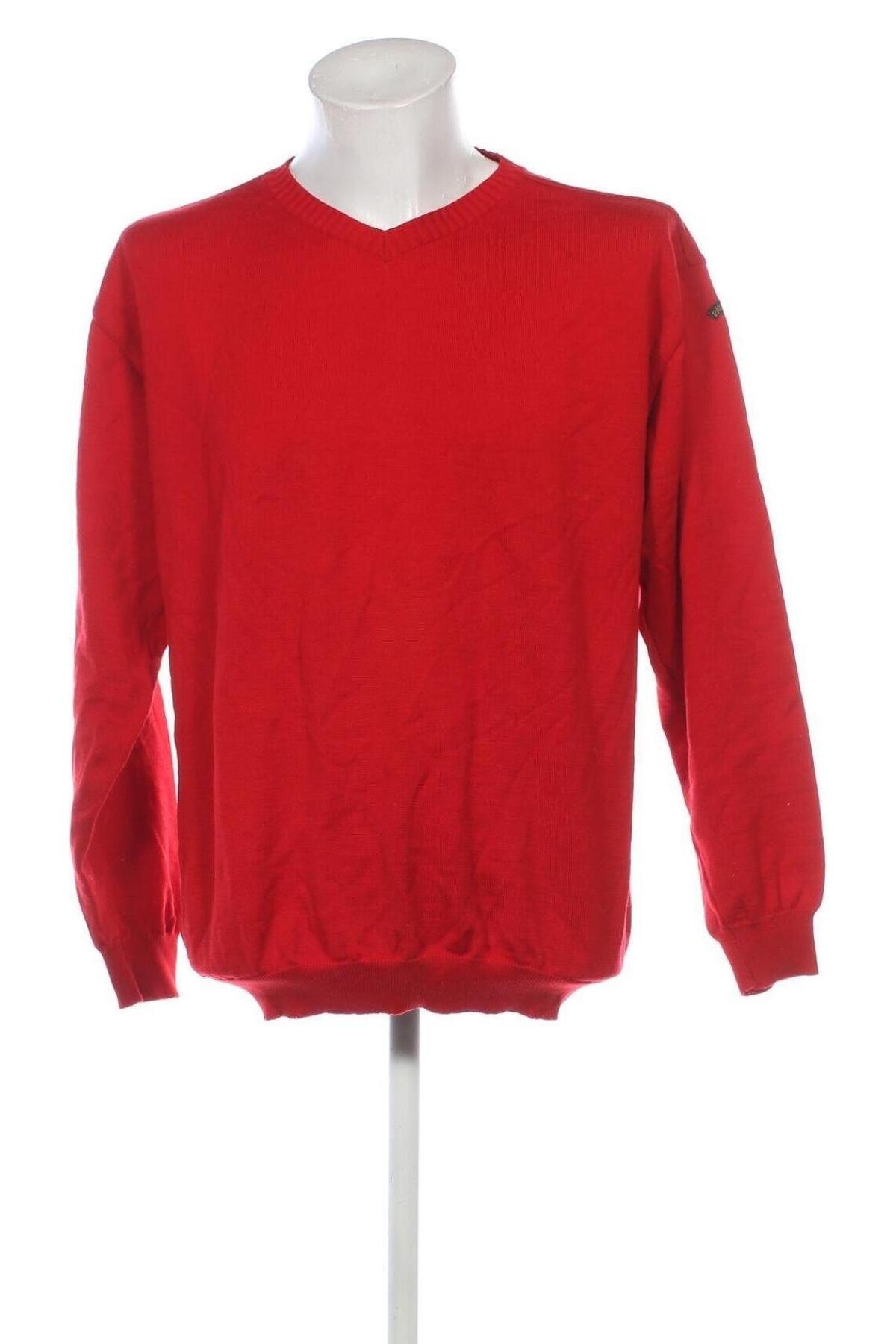 Herrenpullover Paul & Shark, Größe XXL, Farbe Rot, Preis € 43,49