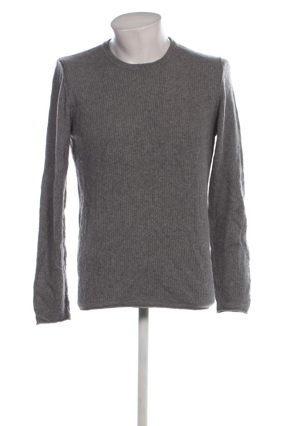 Herrenpullover Sisley, Größe L, Farbe Grau, Preis 26,49 €