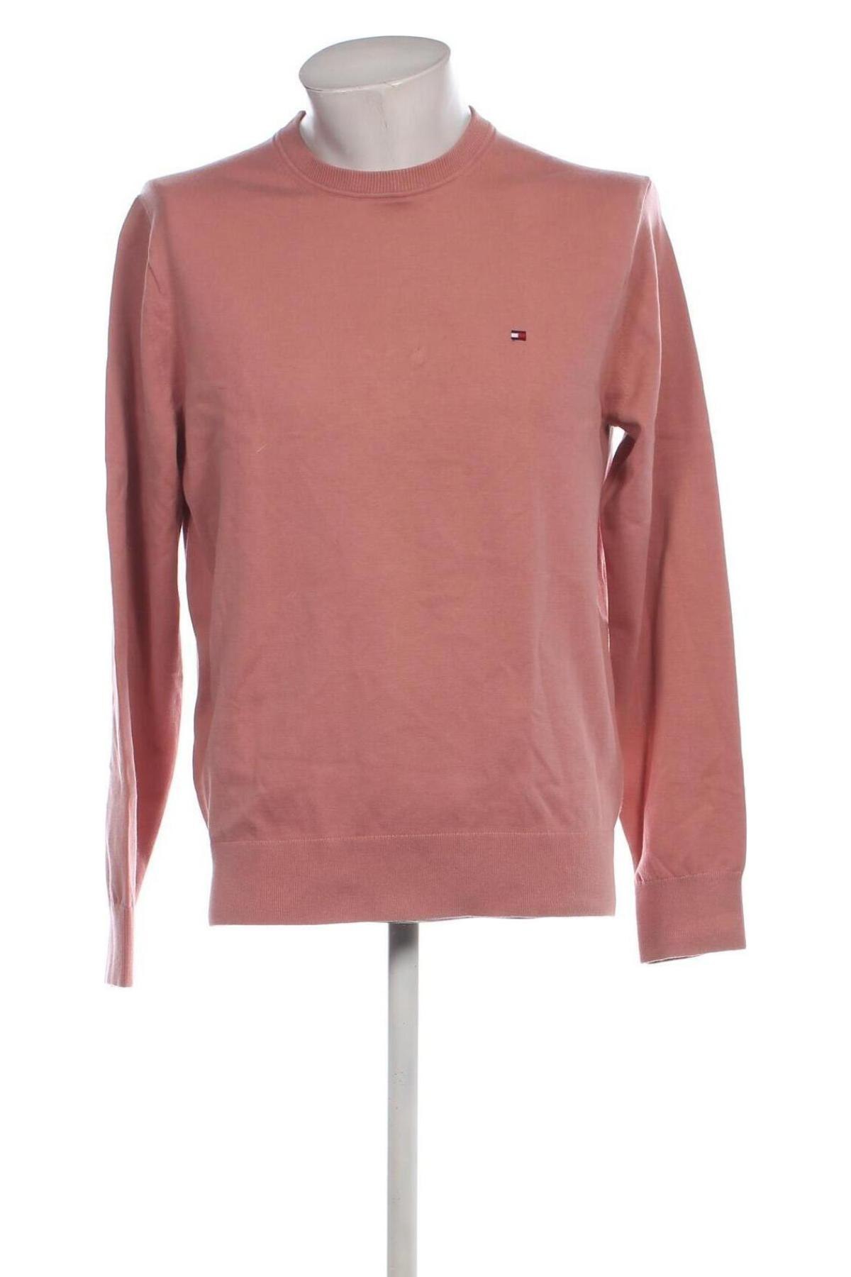 Pánsky sveter  Tommy Hilfiger, Veľkosť L, Farba Ružová, Cena  79,95 €