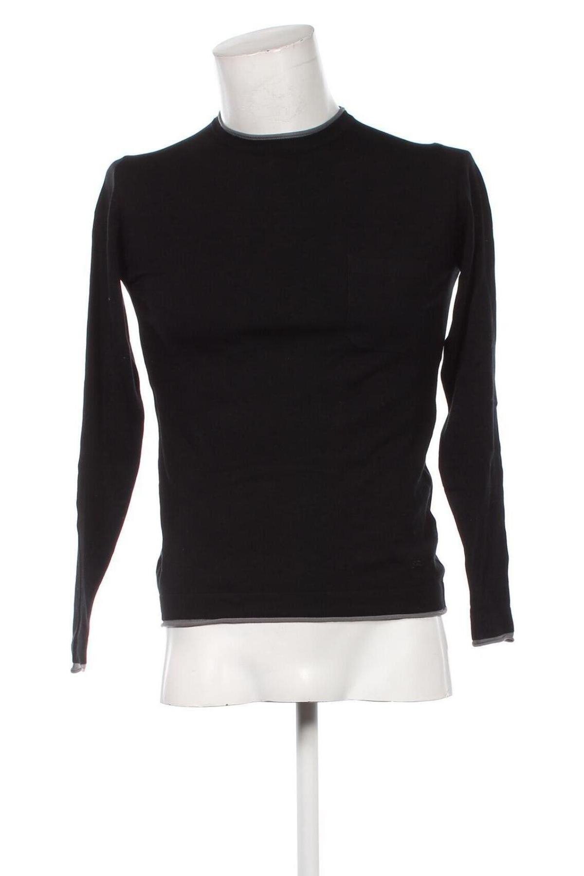 Herrenpullover Yes Zee, Größe S, Farbe Schwarz, Preis 28,99 €