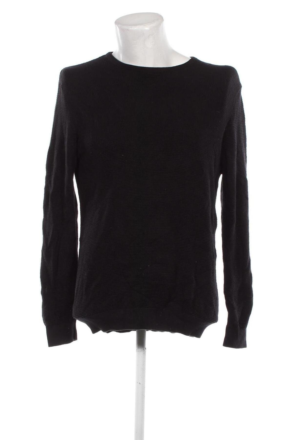 Herrenpullover Zara, Größe M, Farbe Schwarz, Preis 11,49 €