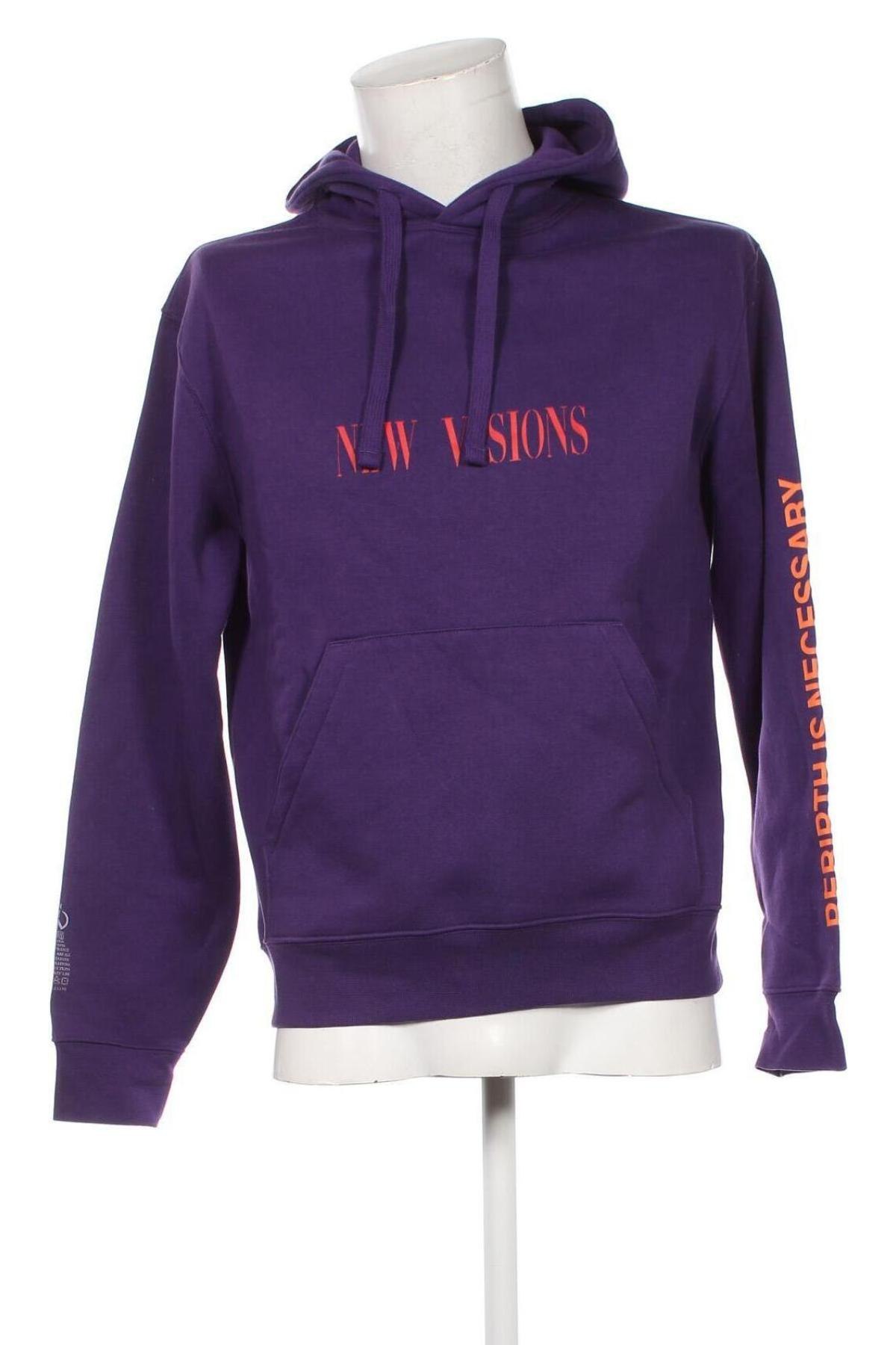 Herren Sweatshirt, Größe S, Farbe Lila, Preis 20,99 €