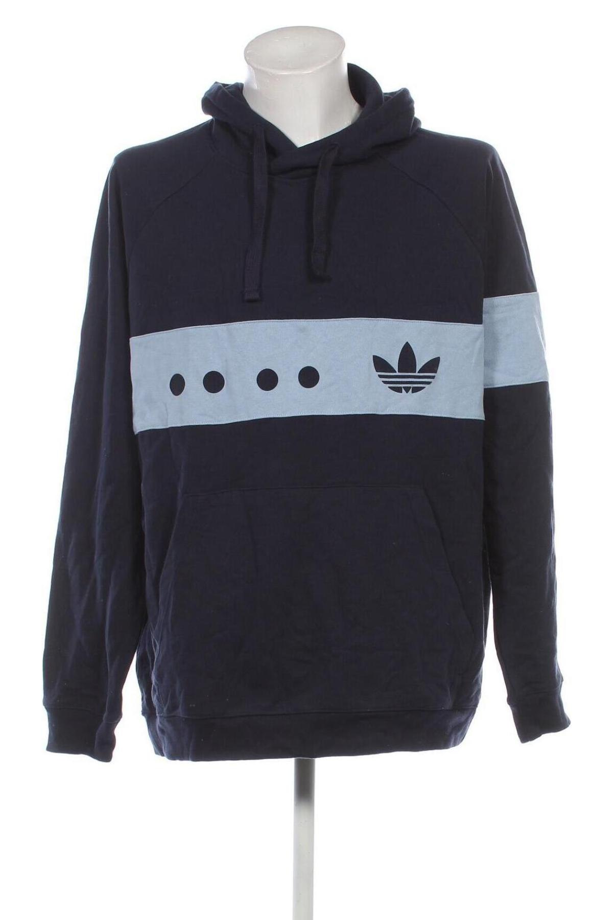 Мъжки суичър Adidas Originals, Размер XL, Цвят Син, Цена 80,99 лв.