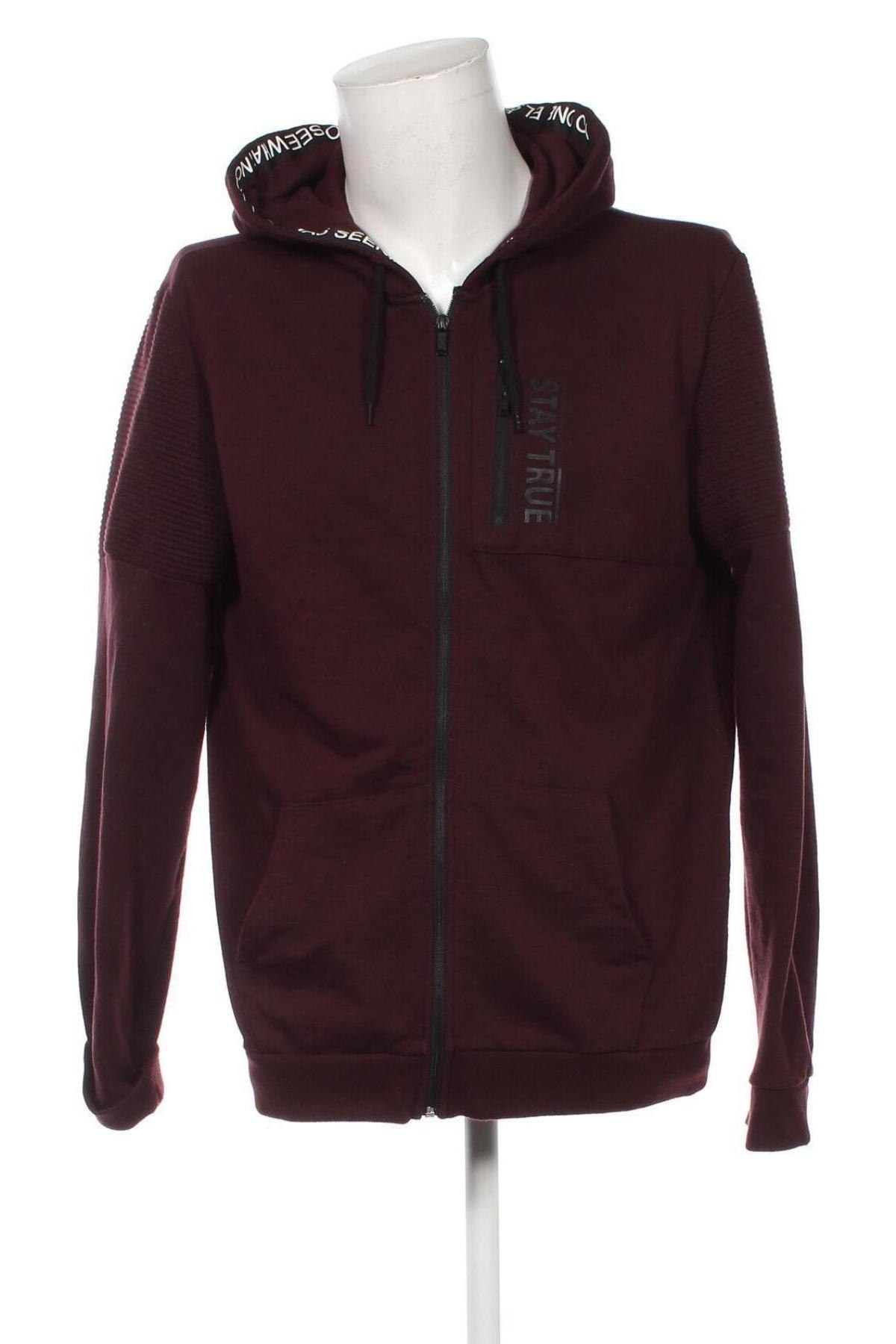 Herren Sweatshirt LC Waikiki, Größe XL, Farbe Rot, Preis 20,46 €