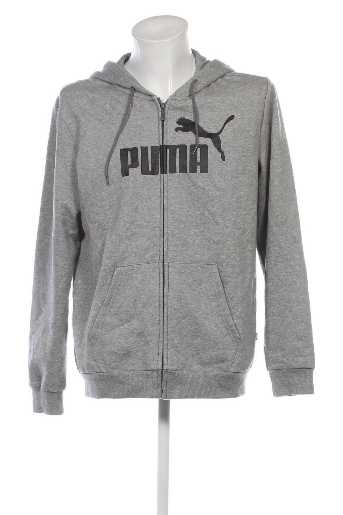 Мъжки суичър PUMA, Размер L, Цвят Сив, Цена 49,99 лв.