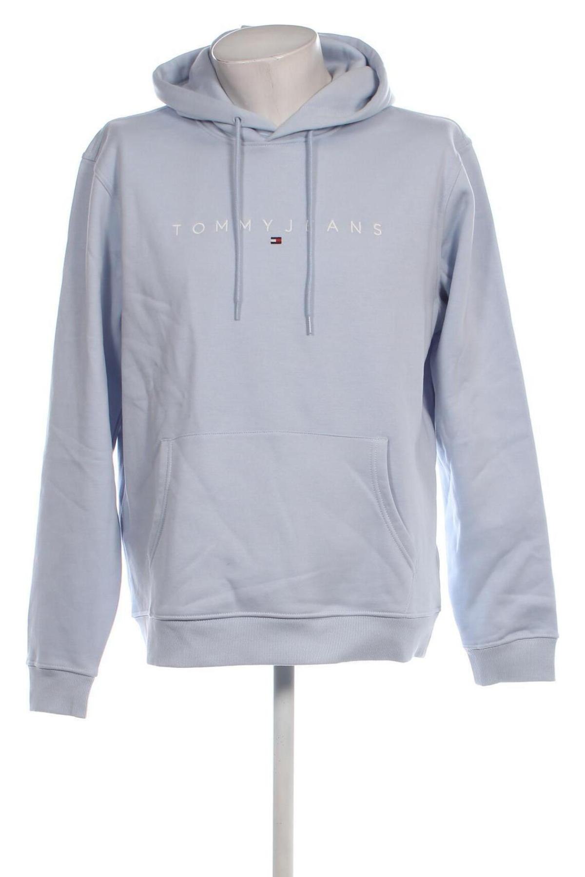 Herren Sweatshirt Tommy Jeans, Größe XL, Farbe Blau, Preis 82,99 €