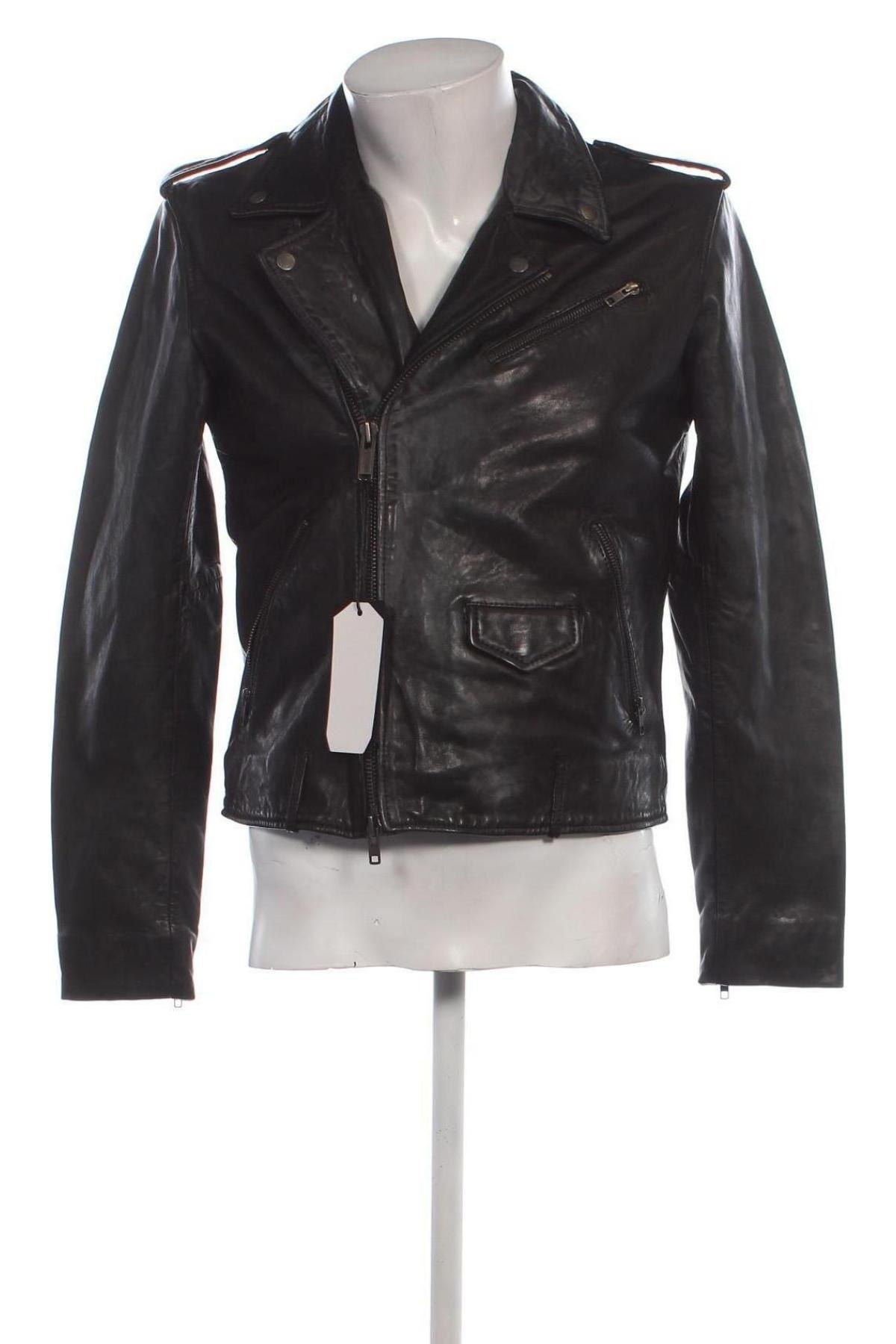 Herren Lederjacke Bomboogie, Größe S, Farbe Schwarz, Preis € 357,49