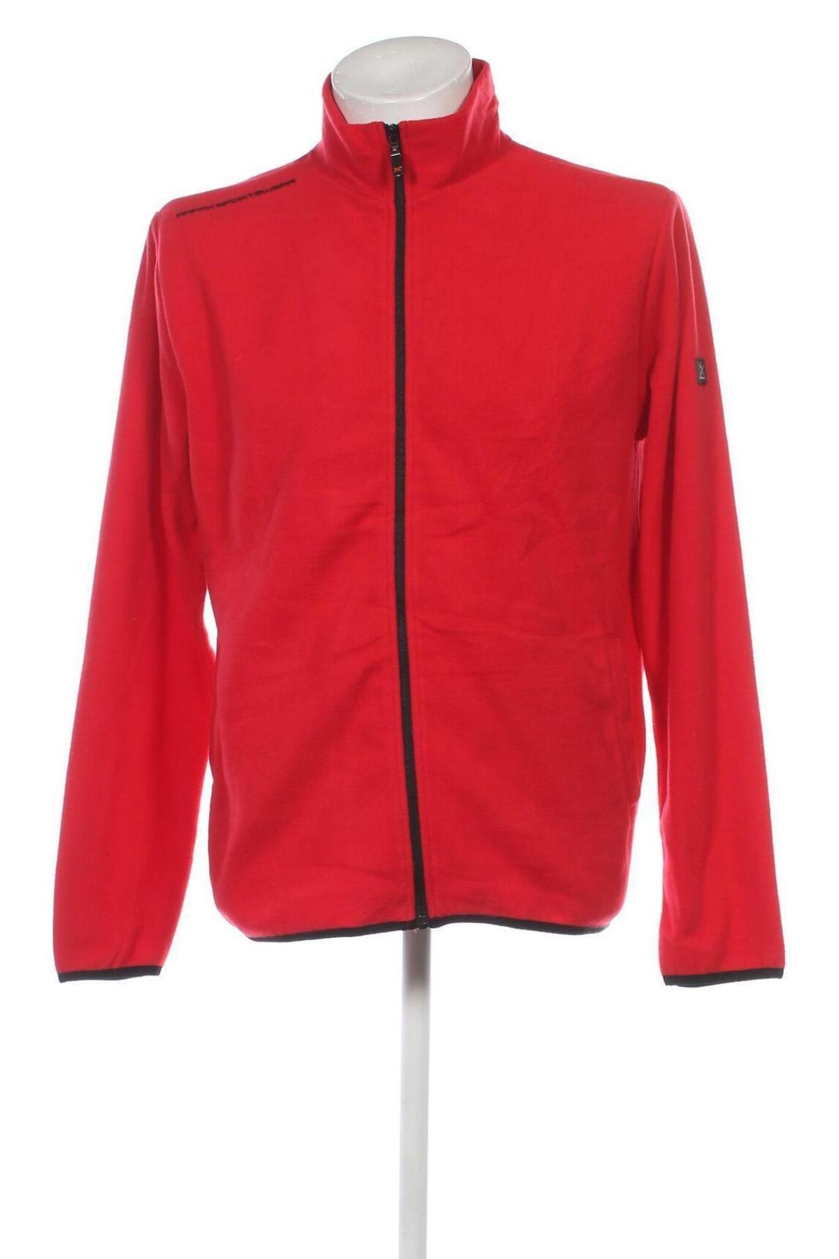 Herren Sportjacke, Größe XL, Farbe Rot, Preis € 15,49