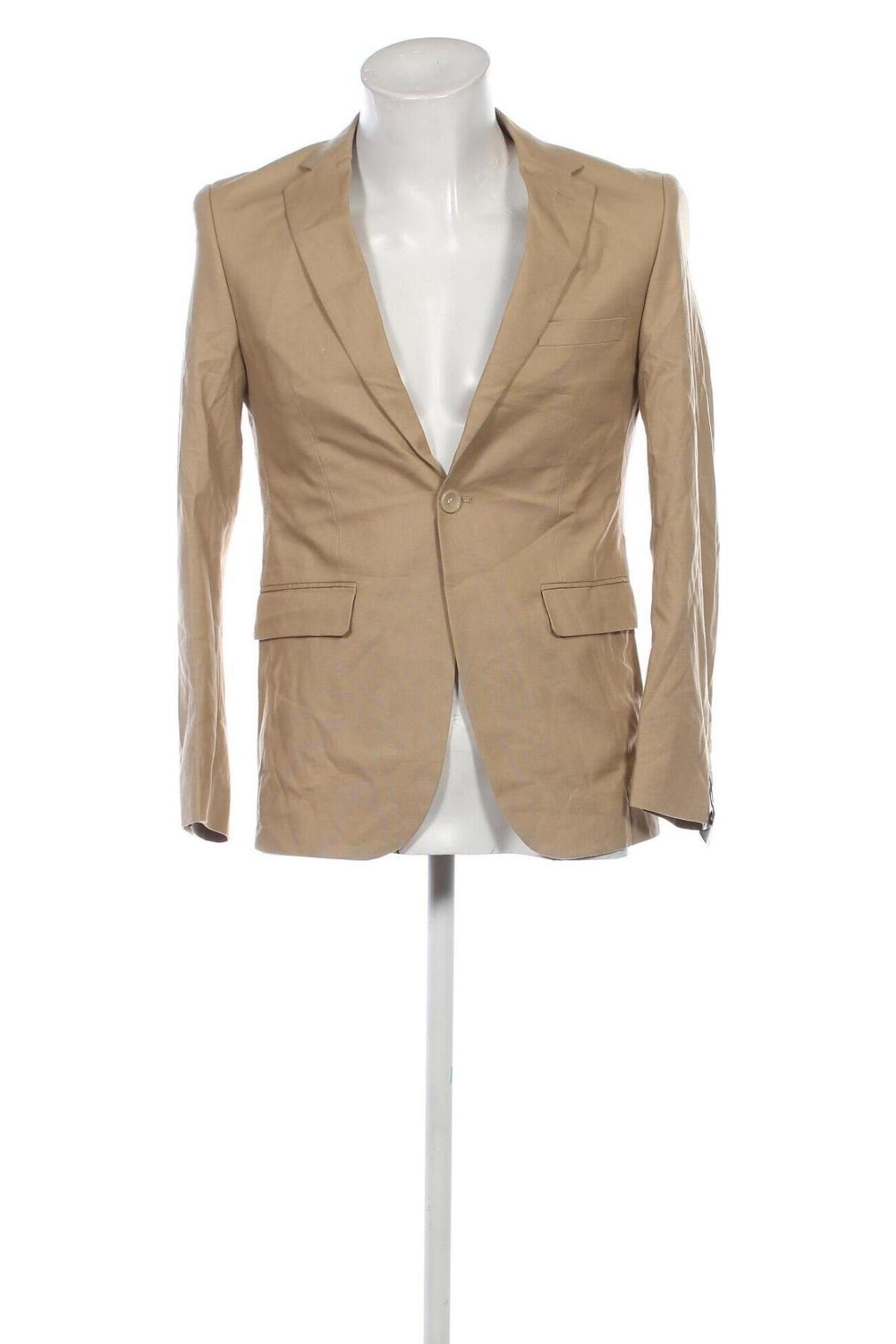 Herren Sakko, Größe S, Farbe Beige, Preis 12,99 €