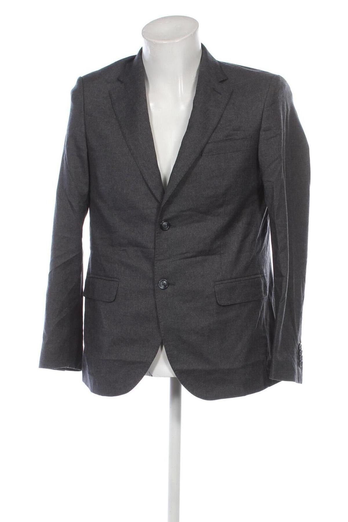 Herren Sakko Coveri, Größe L, Farbe Grau, Preis € 16,99