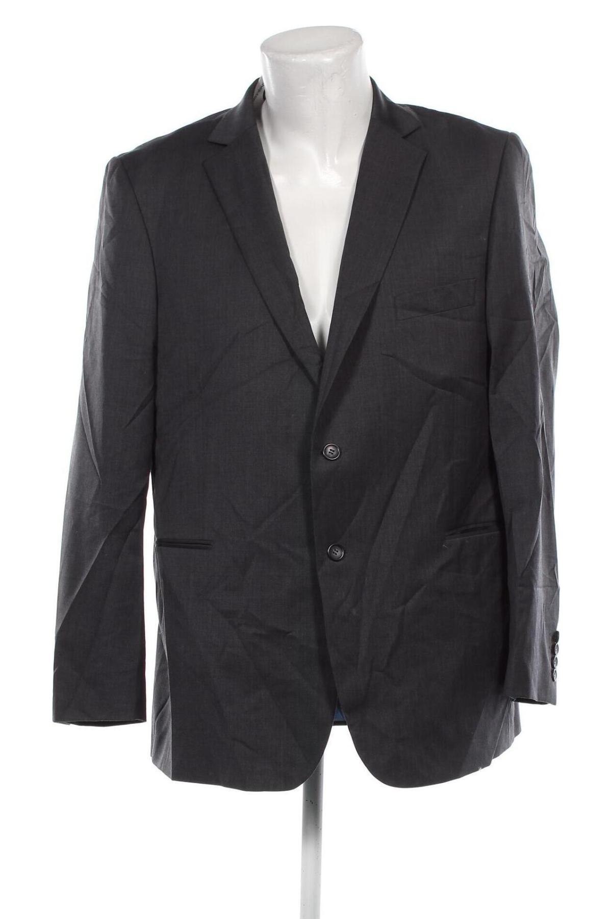 Herren Sakko Dressmann, Größe XL, Farbe Grau, Preis 21,99 €