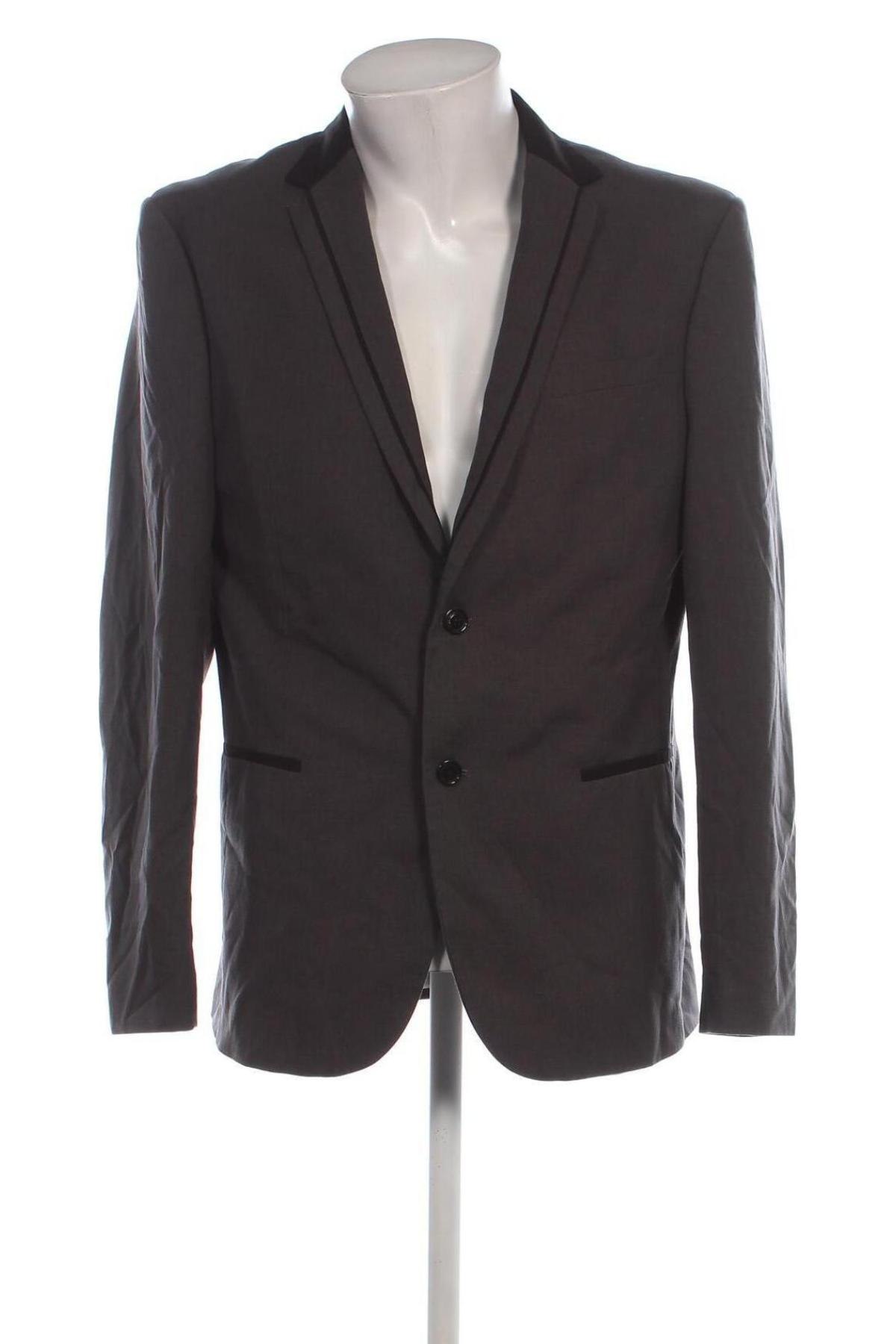 Herren Sakko Selected Homme, Größe L, Farbe Grau, Preis € 61,99