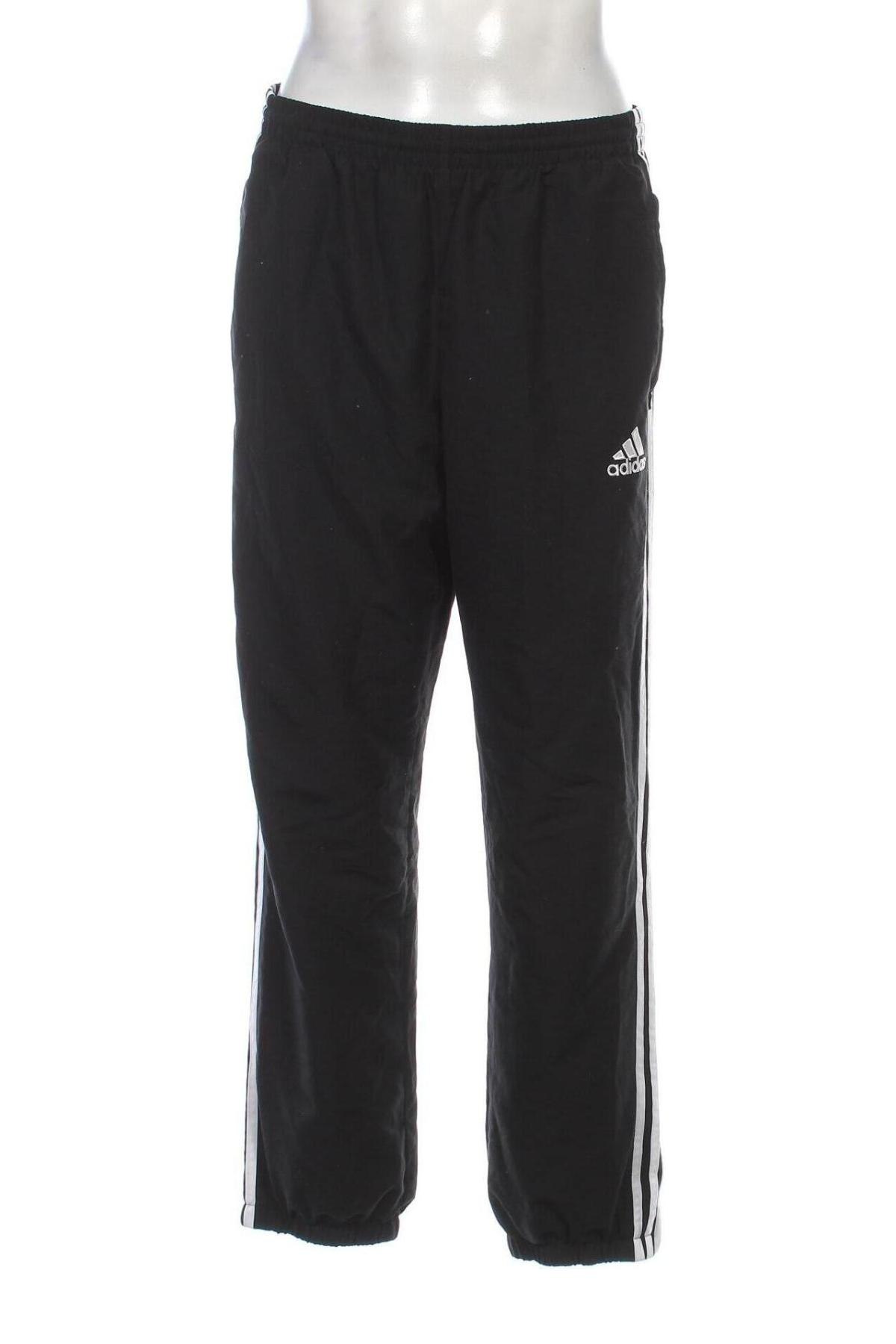 Herren Sporthose Adidas, Größe L, Farbe Schwarz, Preis 32,49 €