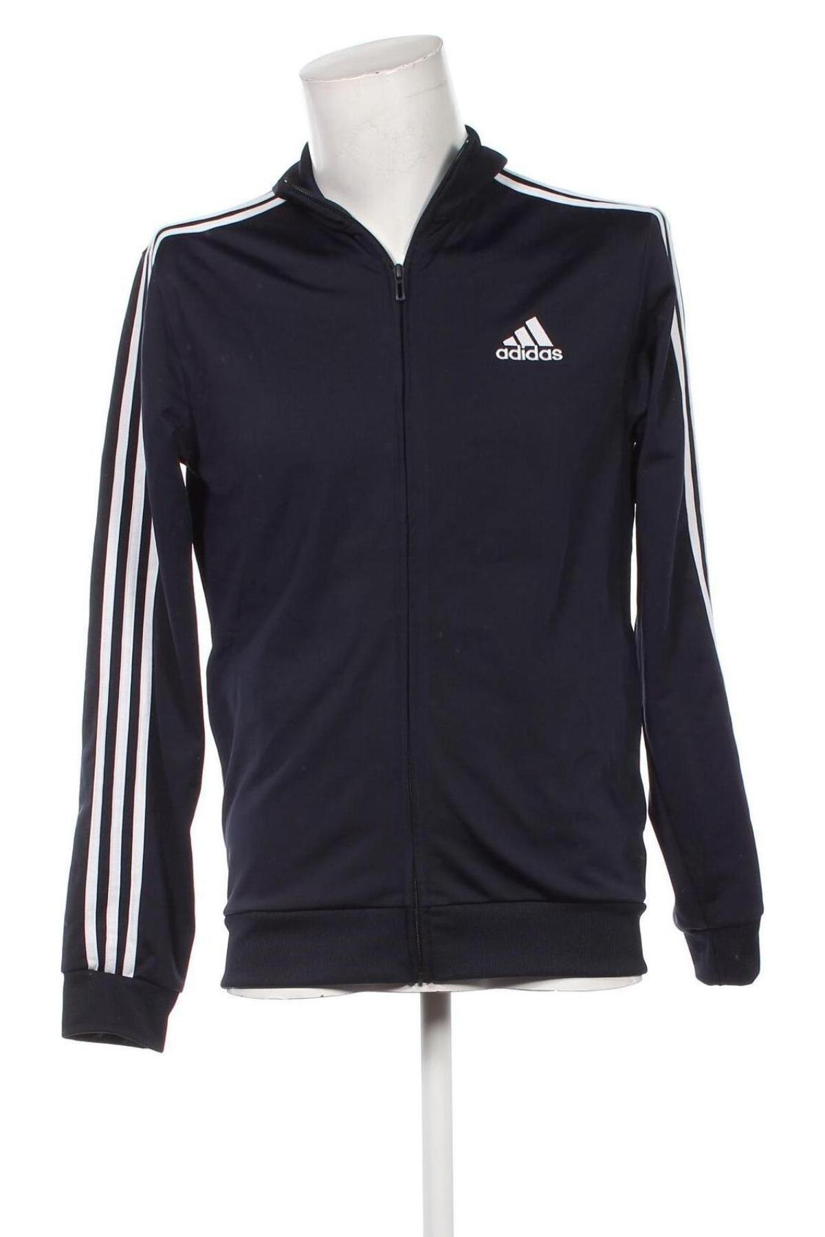 Herren Sportoberteil Adidas, Größe M, Farbe Blau, Preis 14,99 €