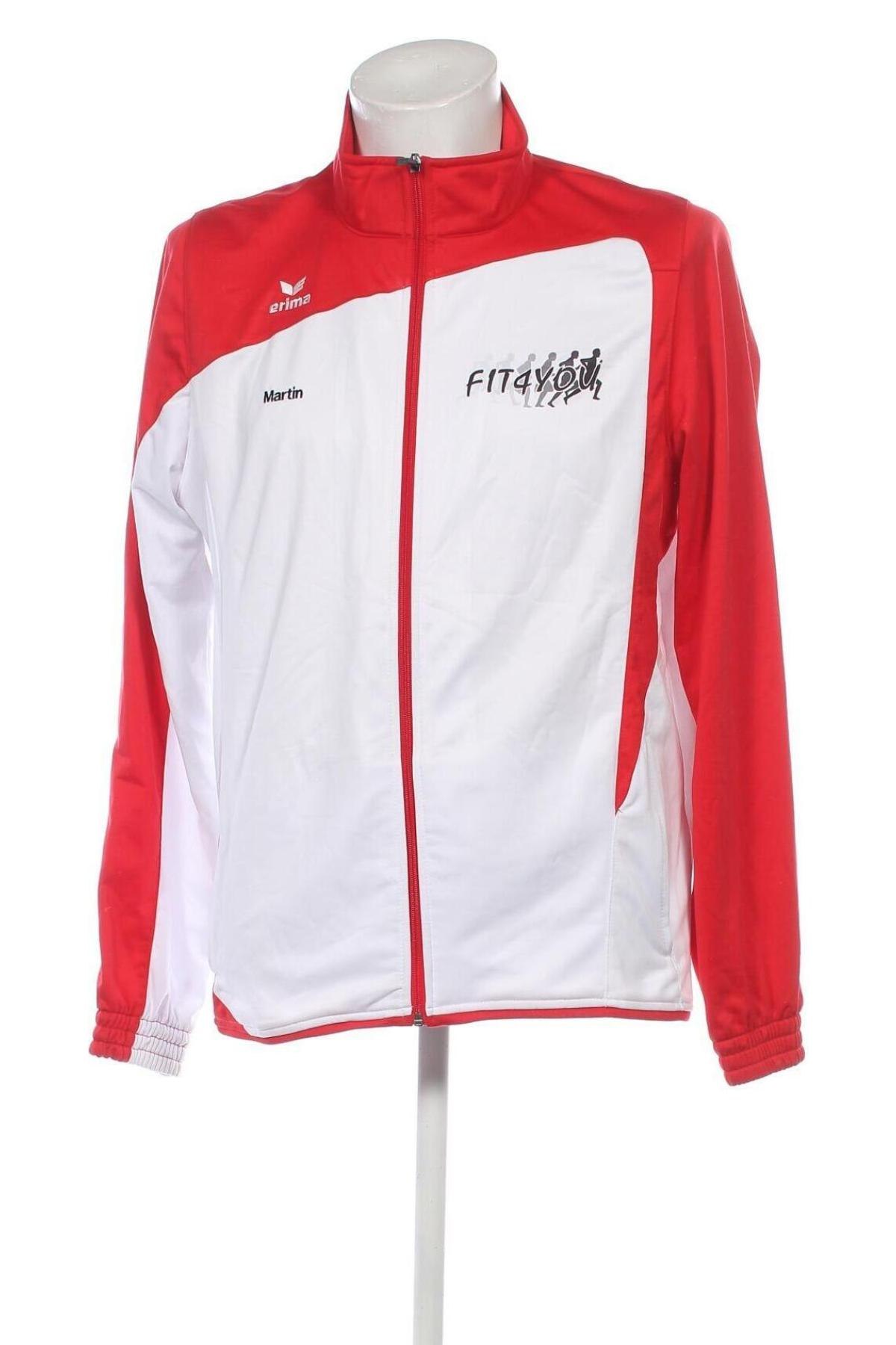 Męska bluza sportowa Erima, Rozmiar XXL, Kolor Biały, Cena 50,99 zł