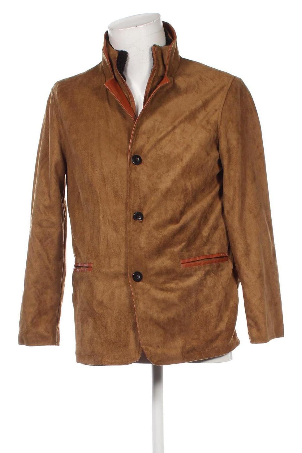 Herrenjacke, Größe M, Farbe Beige, Preis € 12,49