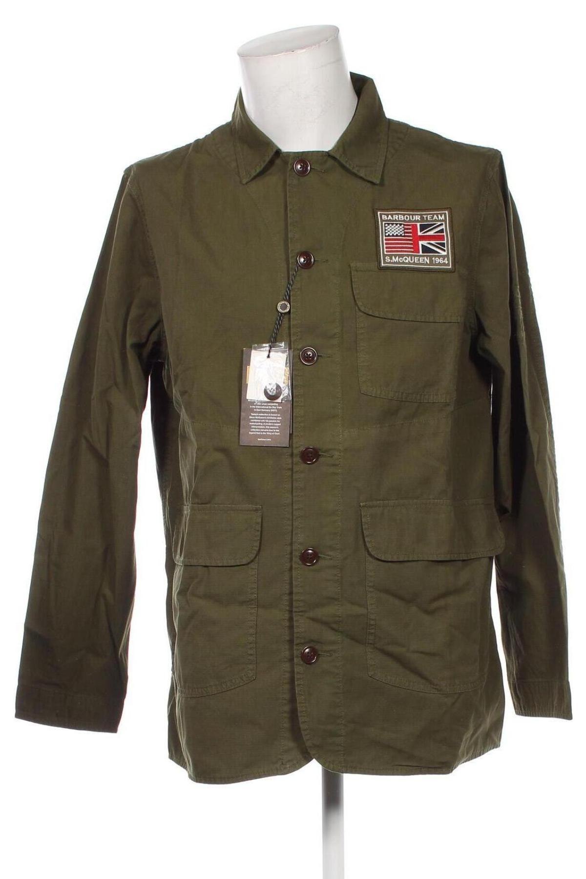 Pánska bunda  Barbour, Veľkosť XL, Farba Zelená, Cena  141,95 €