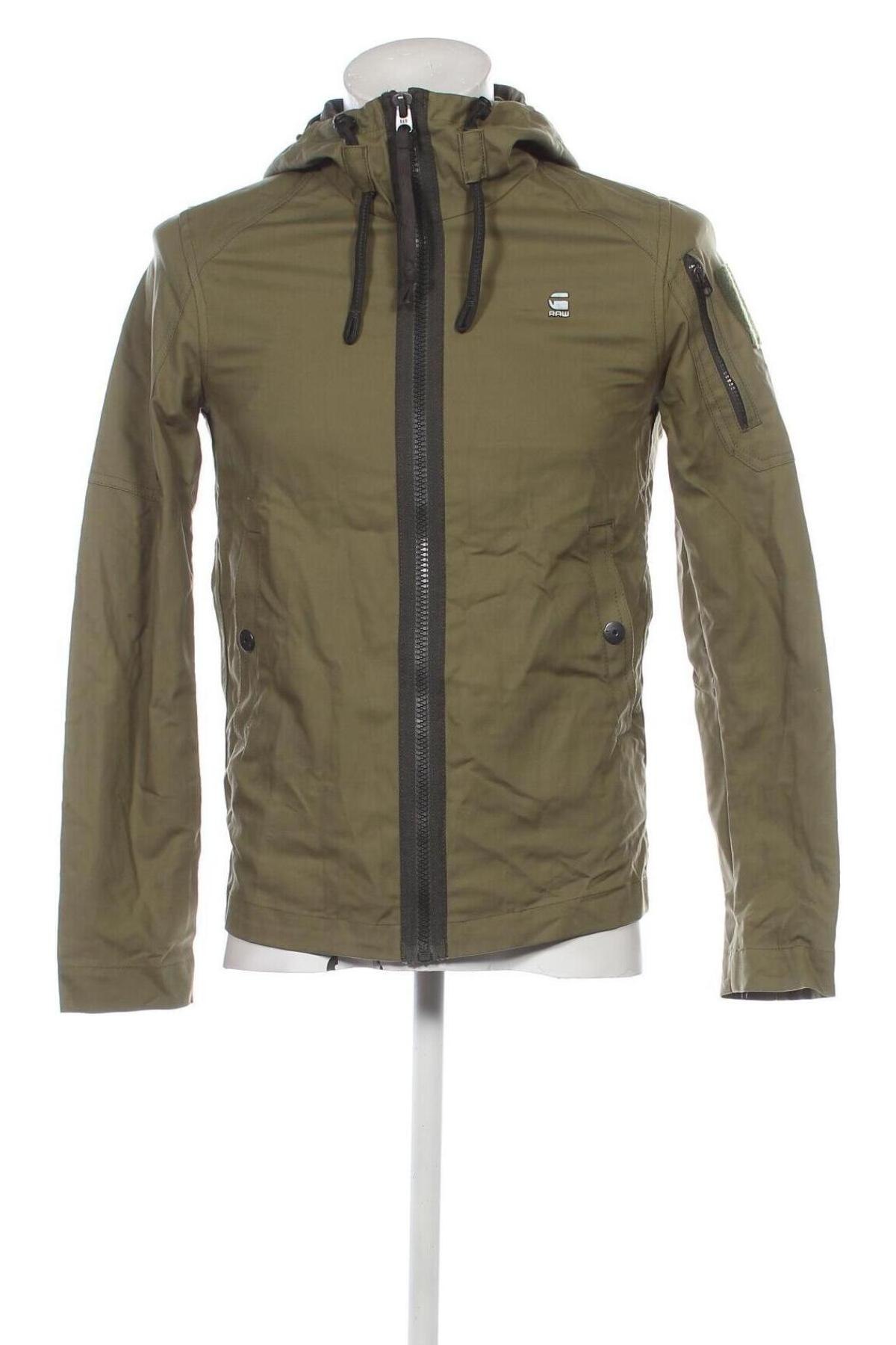 Herrenjacke G-Star Raw, Größe XS, Farbe Grün, Preis 38,99 €