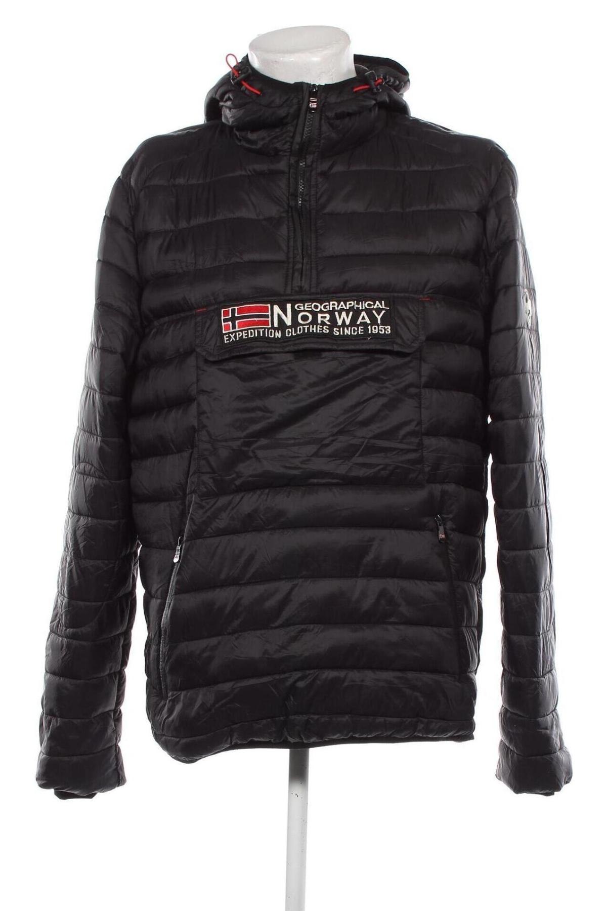 Herrenjacke Geographical Norway, Größe XXL, Farbe Schwarz, Preis € 53,99