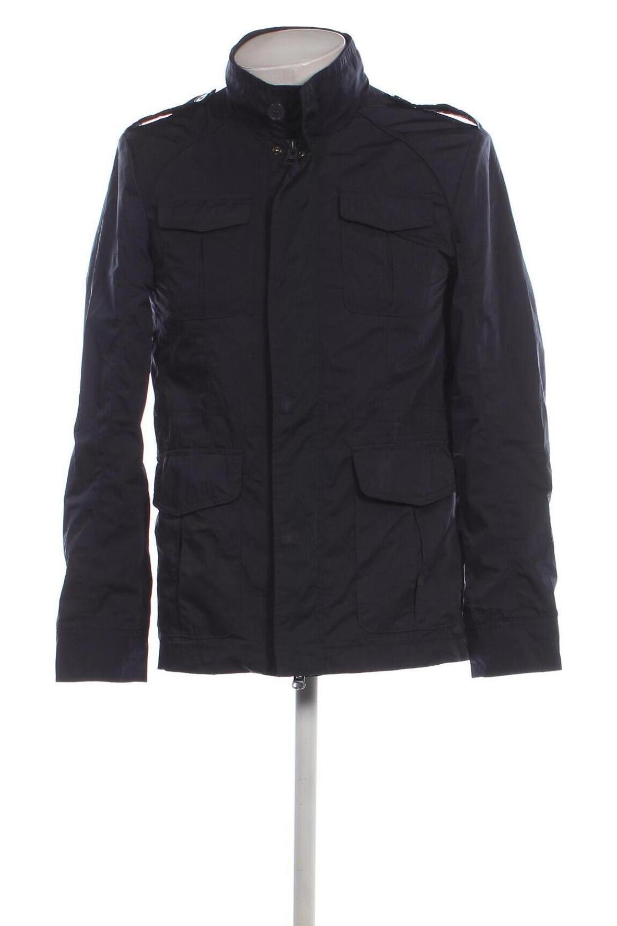 Herrenjacke Piazza Italia, Größe M, Farbe Blau, Preis 15,99 €