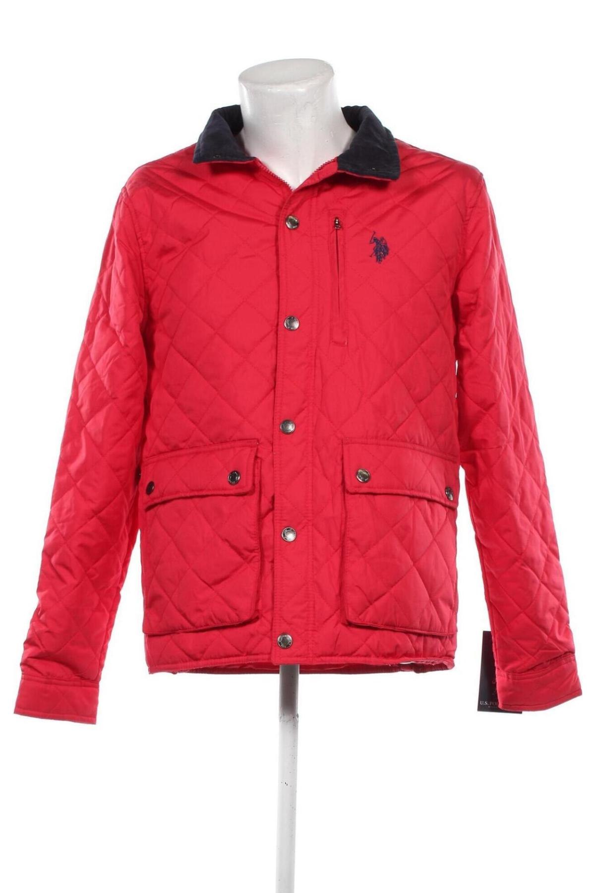 Herrenjacke U.S. Polo Assn., Größe S, Farbe Rot, Preis € 151,99