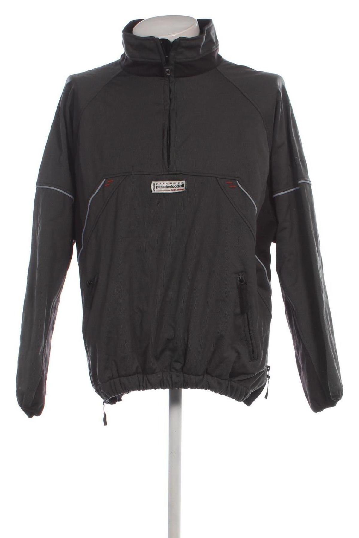 Herrenjacke Uhlsport, Größe L, Farbe Grau, Preis 23,99 €