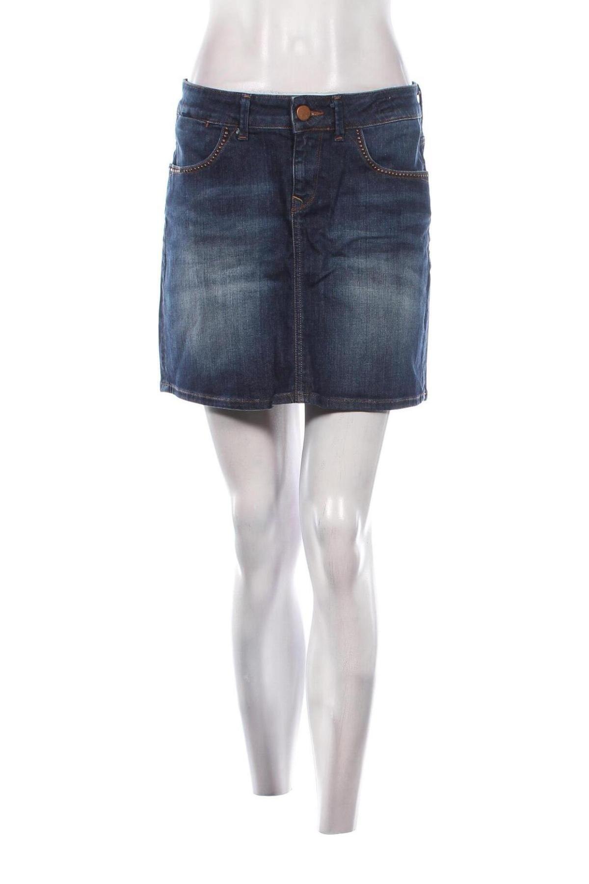 Fustă Cross Jeans, Mărime M, Culoare Albastru, Preț 31,99 Lei