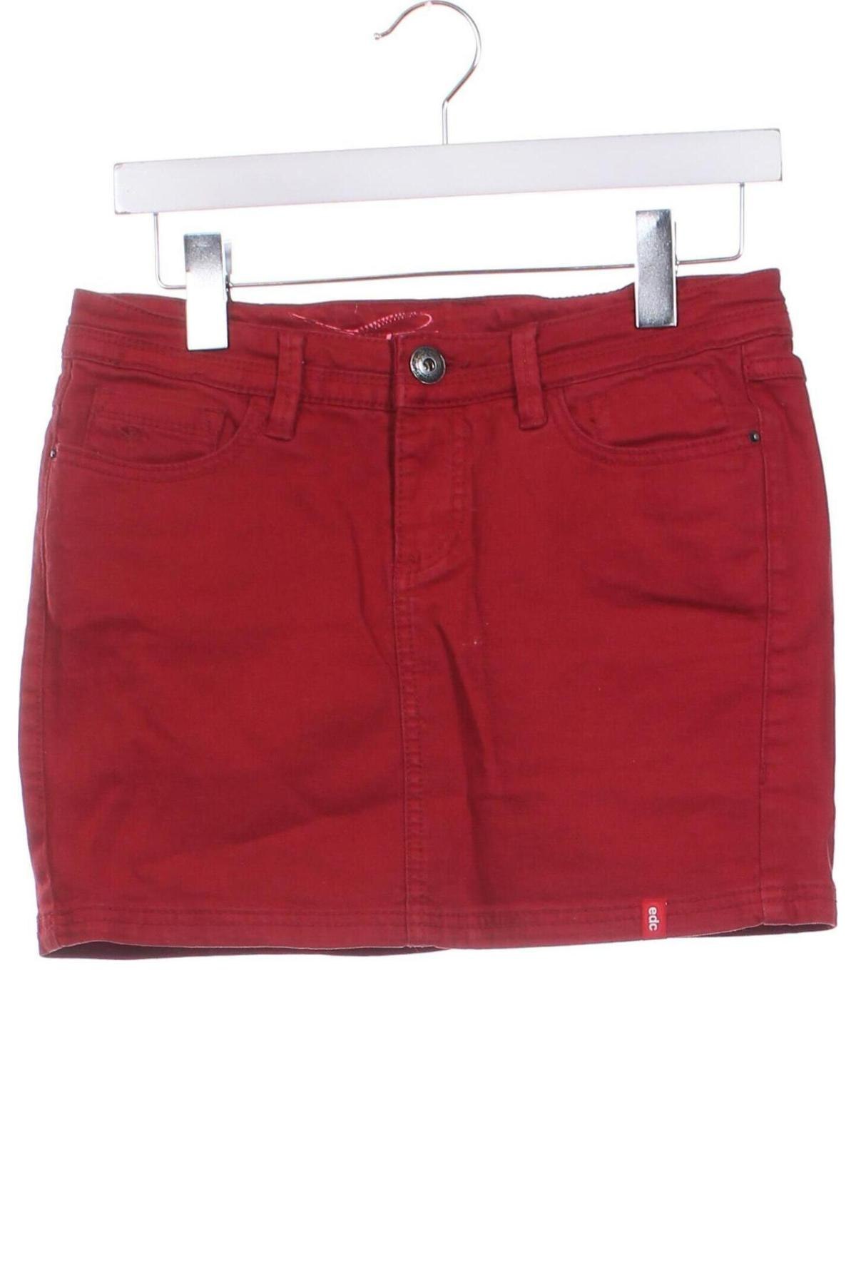 Rock Edc By Esprit, Größe S, Farbe Rot, Preis 5,99 €